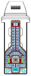 Penthouse Deck Level B Floor Plans Footprint, Luxury Ocean Liner Extravagance Penthouses.