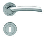 Boston, Chrome matte finish door handle.